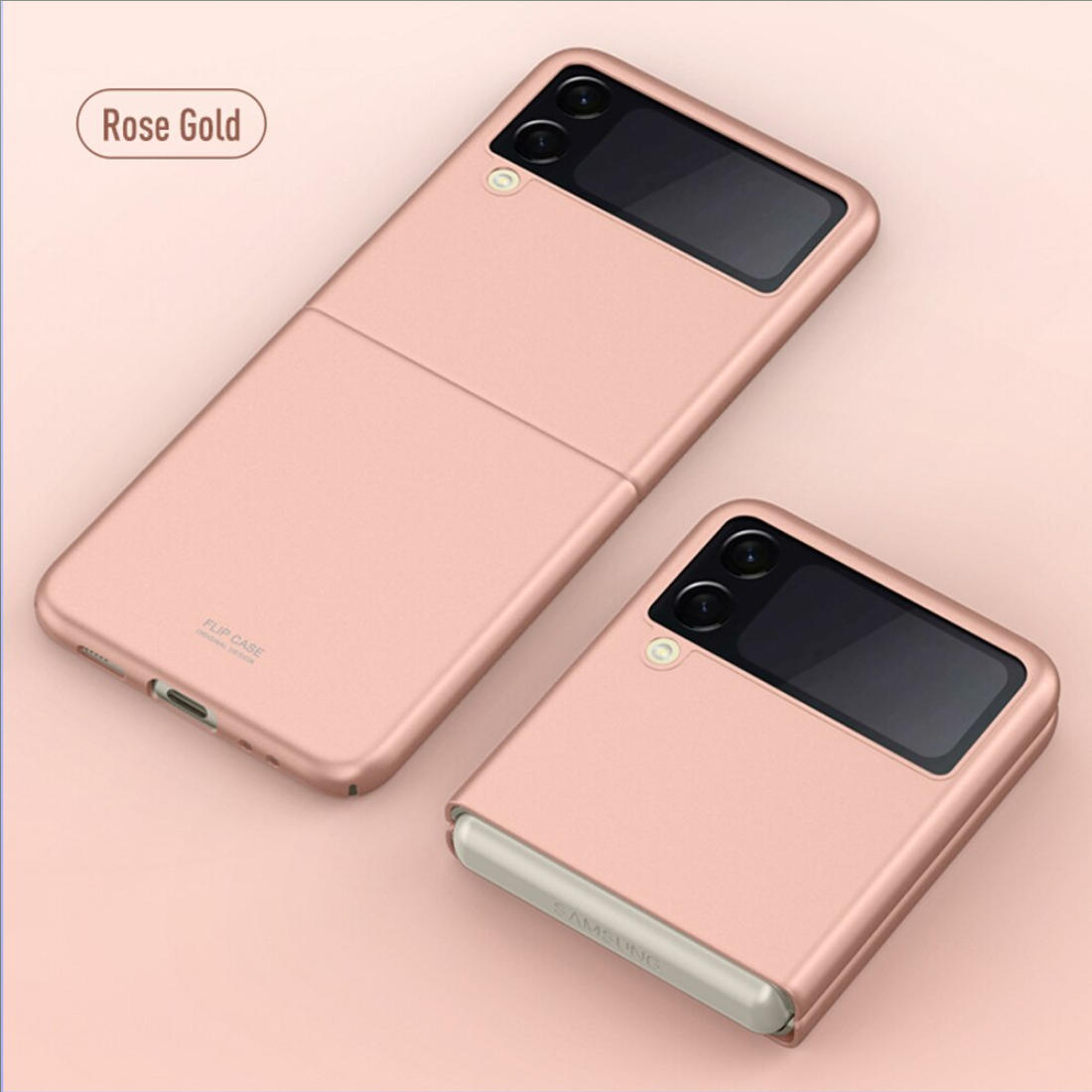 Case for Samsung Galaxy Z Flip 4, Ultra-Thin, Anti-Drop, Protective Phone Case PC Hard Cover