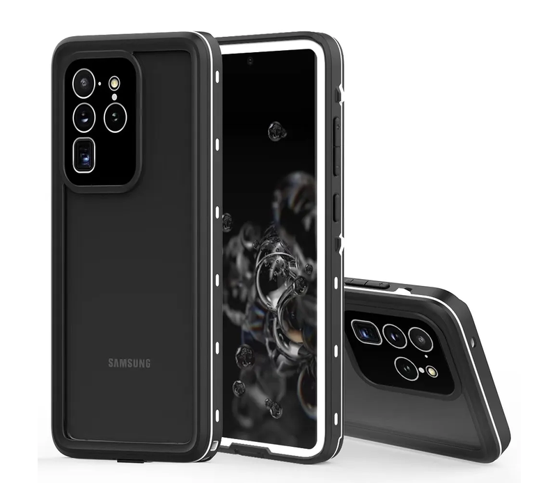 Waterproof Slim Life Proof Case for Samsung S20 Ultra Built-in Screen Protector Shockproof Dustproof Heavy Duty Full Body Protective Case