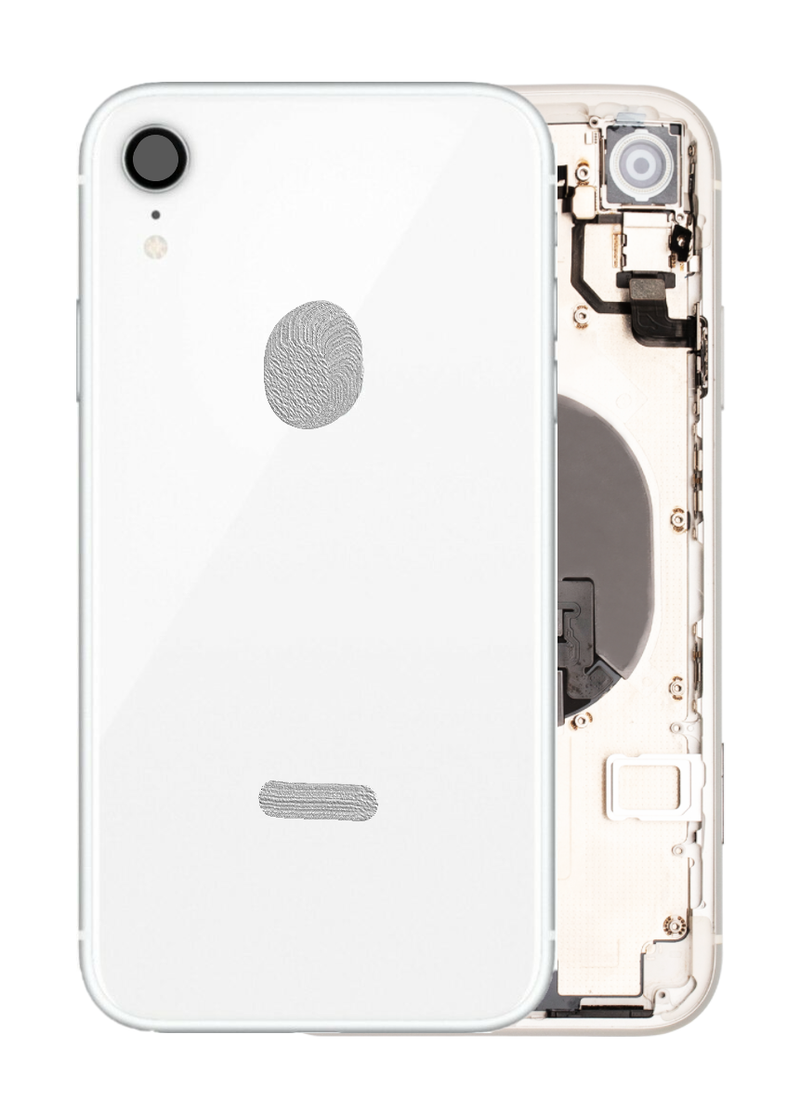 Back Housing W/ Small Components Pre-Installed For iPhone XR ( OEM Pulled Grade A )