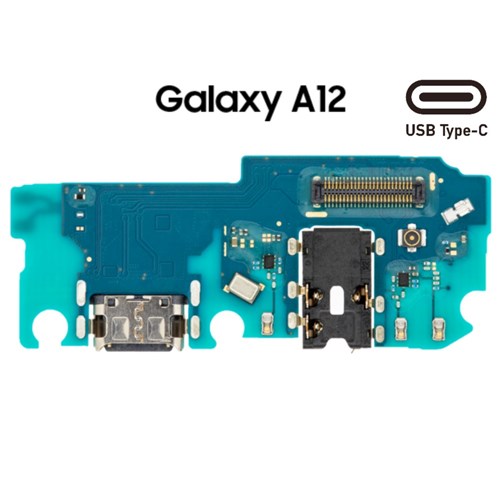 USB-C Charging Port with with Headphone jack Replacement for Samsung Galaxy A12 (A125 / 2020)