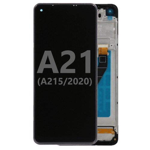 Screen & Digitizer Assembly with Frame for Galaxy A21 (A215/2020)