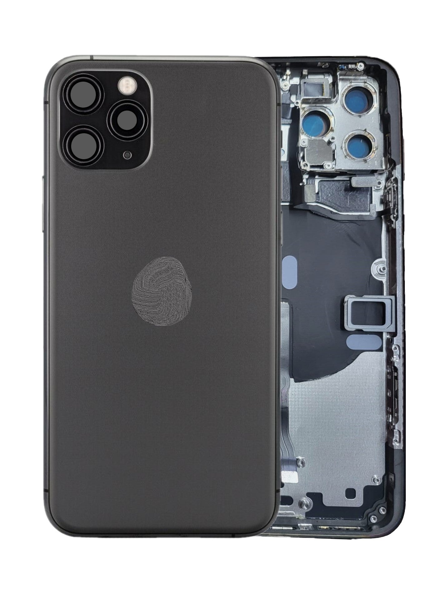 Back Housing W/ Small Components Pre-Installed For iPhone 11 Pro ( OEM Pulled Grade A )