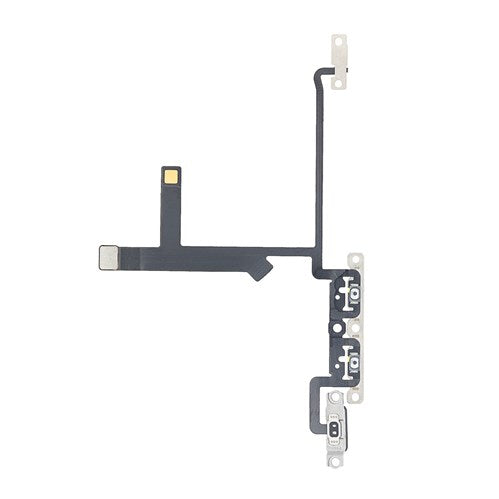 Volume Button Flex Cable with Metal Bracket For iPhone XS