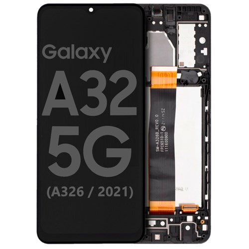 LCD Assembly With Frame Replacement for Samsung Galaxy A32 5G (A326 / 2021), Refurbished