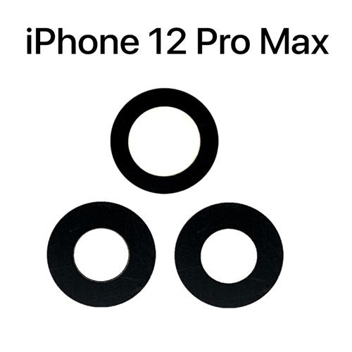 Rear Camera Lens with Adhesive for iPhone 12 Pro Max (Glass Only)