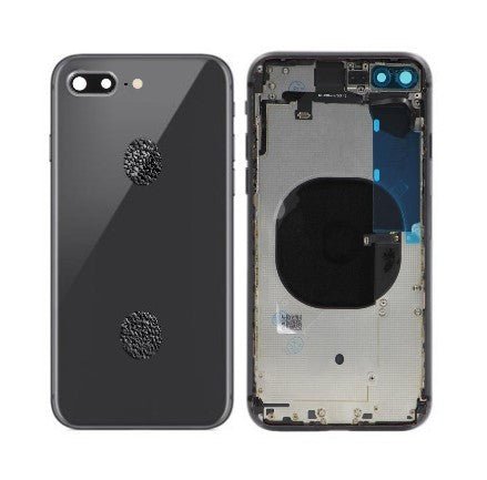 Back Housing W/ Small Components Pre-Installed For iPhone 8 Plus ( OEM Pulled Grade A )