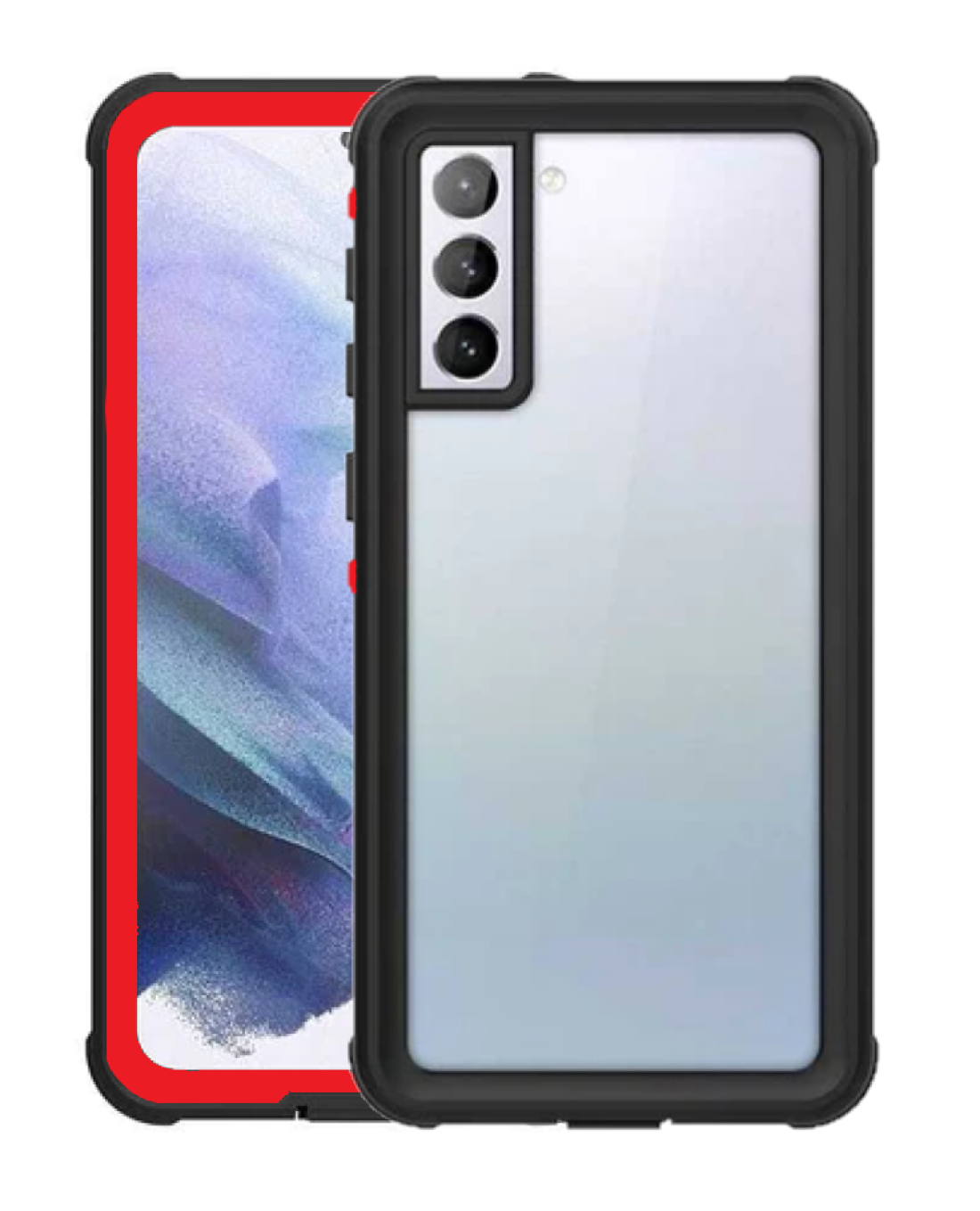 Waterproof Slim Life Proof Case for Samsung S21 Plus Built-in Screen Protector Shockproof Dustproof Heavy Duty Full Body Protective Case